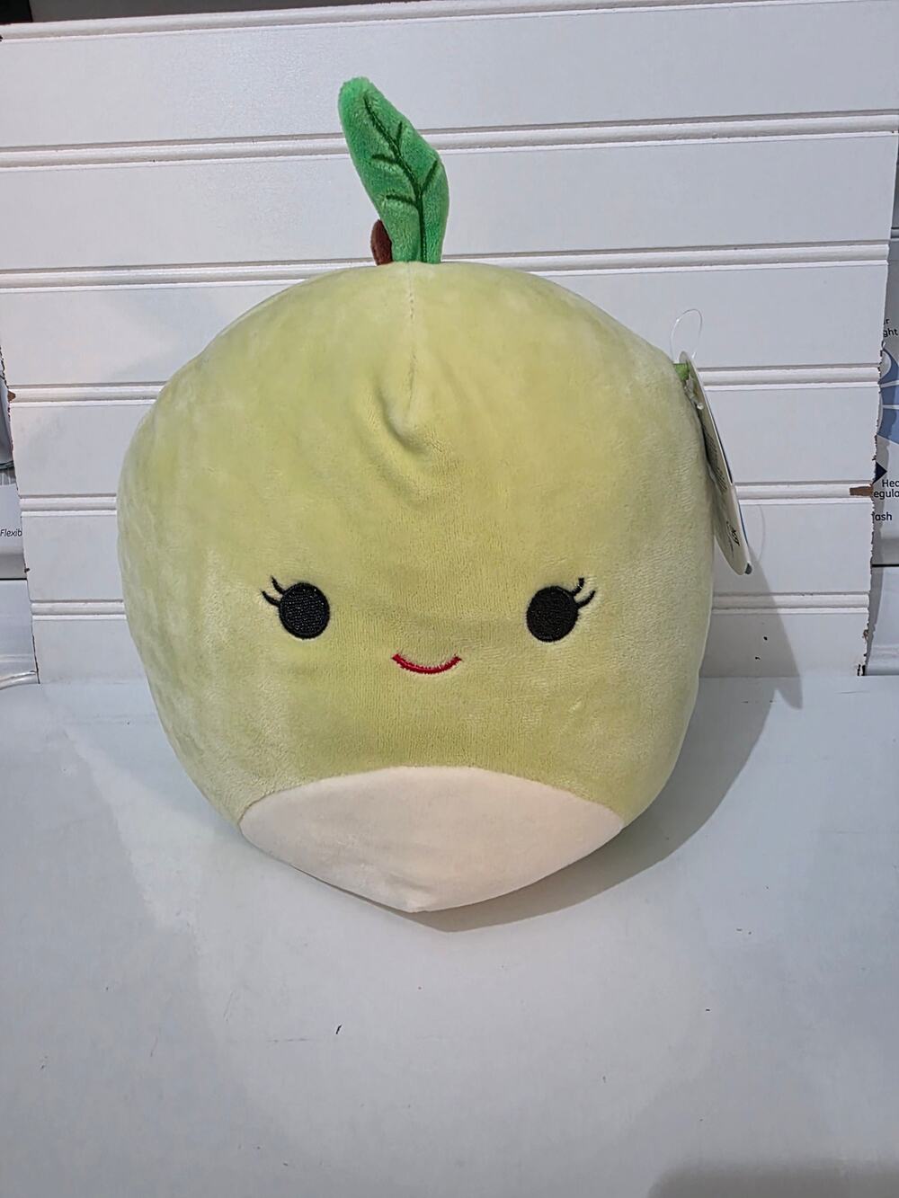 Squishmallows - Ashley the Apple Plush, 8" Stuffed Animal Toy, Green, NWT
